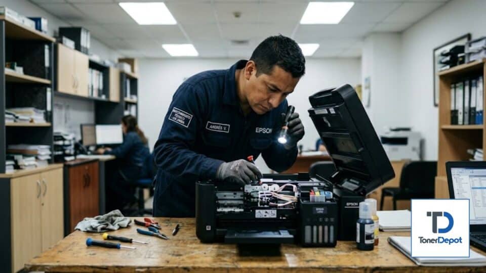 Mantenimiento de impresoras Epson: señales de alerta y qué hacer con cada una
