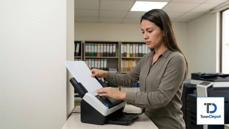 Cómo elegir el escáner para oficina correcto según su volumen de documentos